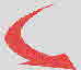 Arrow curve-red