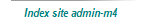 Index site admin-m4