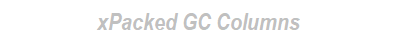xPacked GC Columns