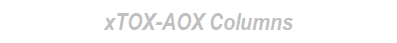 xTOX-AOX Columns